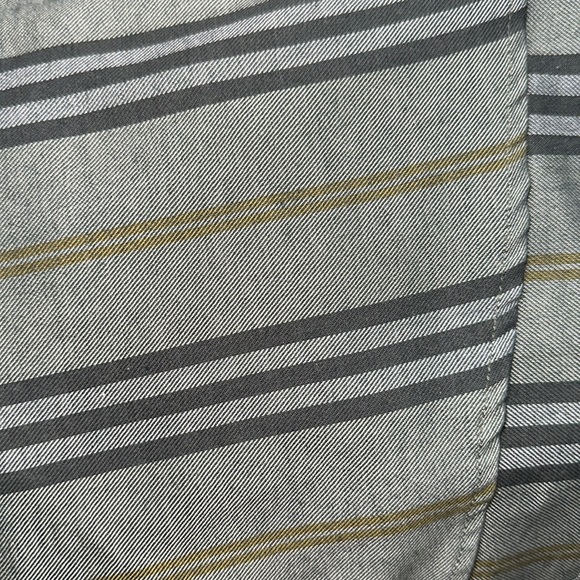 Burberry Striped Green Cotton Button Down Shirt - Picture 10 of 10